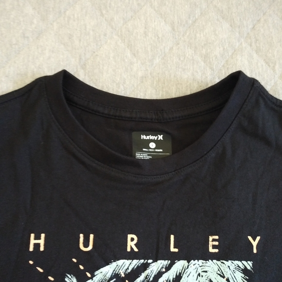 Hurley🌊 Sunset🌅 Scenery Black Tee - NWT - Picture 3 of 11